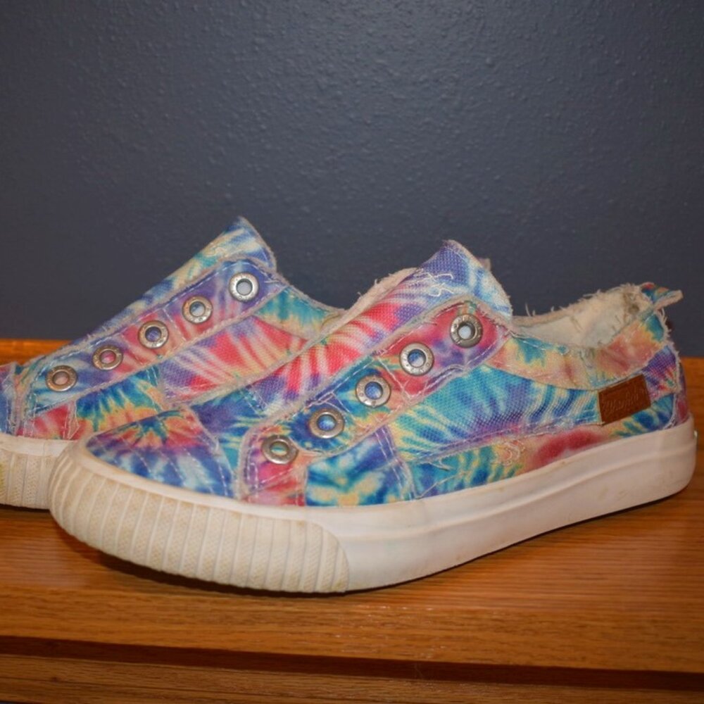 Blowfish tie-dye slip ons